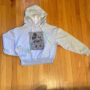 Disney Mickey Mouse girls hoodie. Size M (7/9)